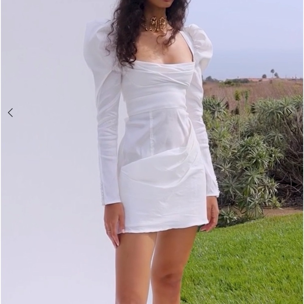 For love and lemons bridal dress line size M